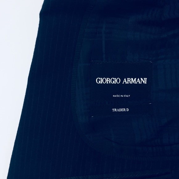 Georgia Armani men Blazer 42R Navy Blue - Picture 3 of 8